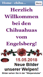 Mobile Screenshot of chihuahuas-vom-engelsberg.de