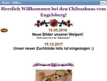 Tablet Screenshot of chihuahuas-vom-engelsberg.de